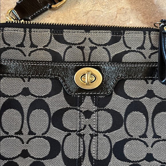 Coach Black and Gray Crossbody Bag - Picture 6 of 9
